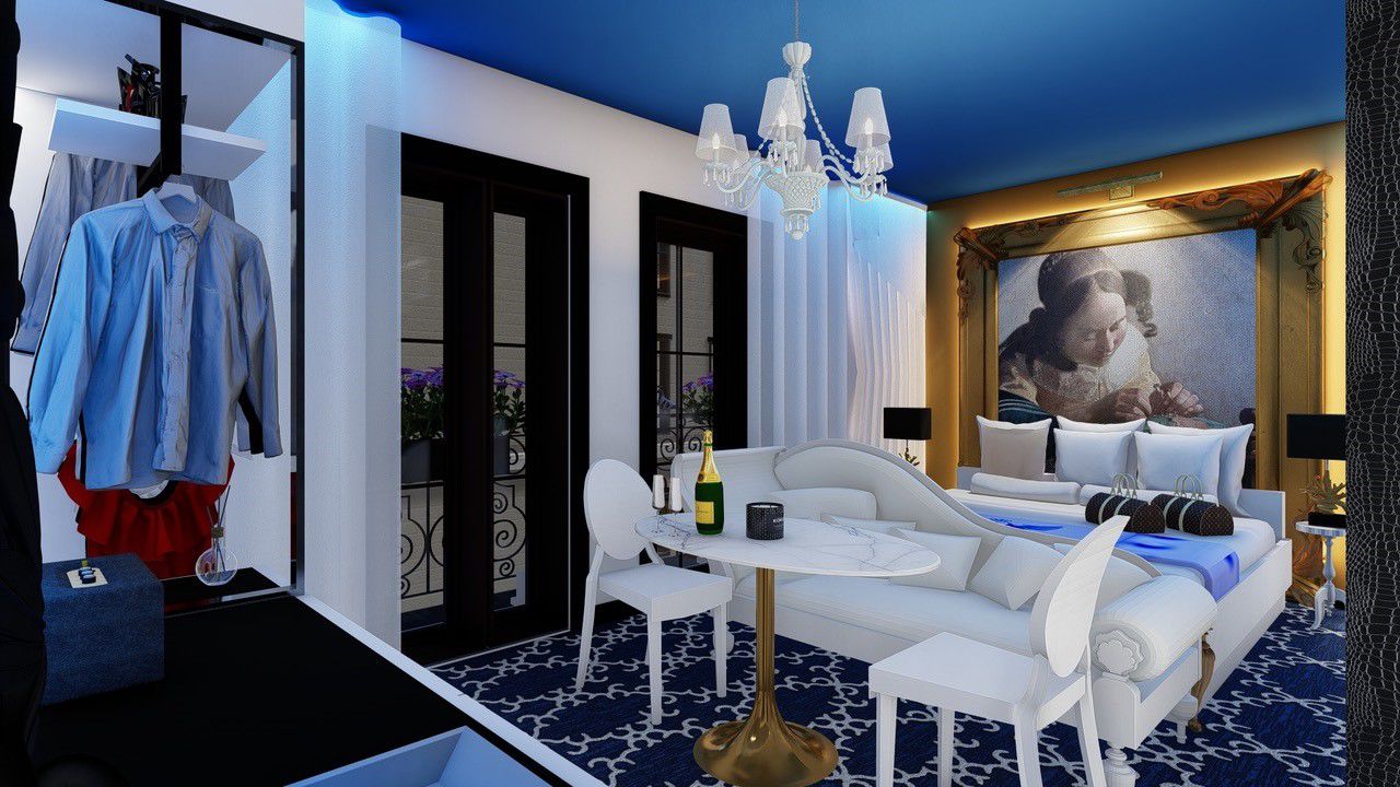 The Saint Hotel, guest room